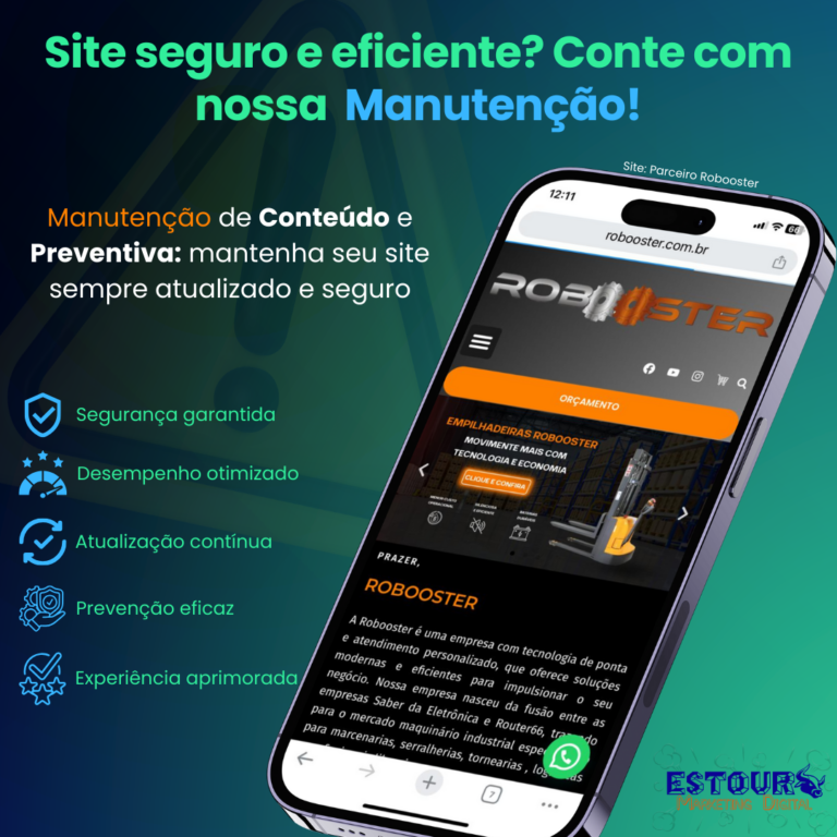 Manutenção de sites